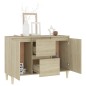 vidaXL Credenza Rovere Sonoma 103,5x35x70 cm in Truciolato vidaXL Credenza Rovere Sonoma 103,5x35x70 cm in Truciolato