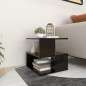 vidaXL Tavolino Nero 40x40x40 cm in Truciolato vidaXL Tavolino Nero 40x40x40 cm in Truciolato