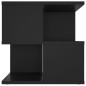 vidaXL Tavolino Nero 40x40x40 cm in Truciolato vidaXL Tavolino Nero 40x40x40 cm in Truciolato