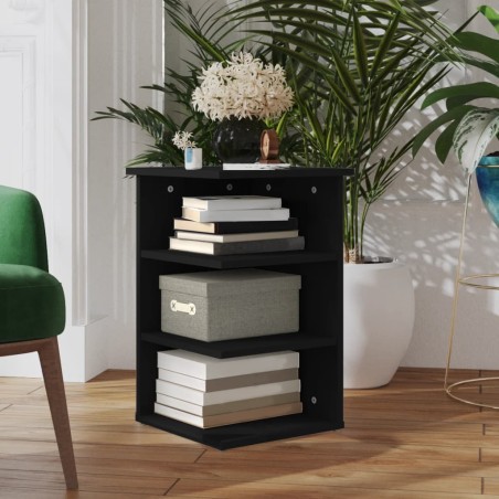 vidaXL Credenza Nera 35x35x55 cm in Truciolato