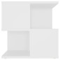 vidaXL Tavolino Bianco 40x40x40 cm in Legno Multistrato vidaXL Tavolino Bianco 40x40x40 cm in Legno Multistrato