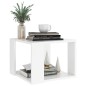 vidaXL Tavolino da Salotto Bianco 40x40x30 cm in Legno Multistrato vidaXL Tavolino da Salotto Bianco 40x40x30 cm in Legno Multistrato