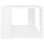 vidaXL Tavolino da Salotto Bianco 40x40x30 cm in Legno Multistrato vidaXL Tavolino da Salotto Bianco 40x40x30 cm in Legno Multistrato