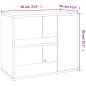 vidaXL Credenza Rovere Sonoma 60x30x50 cm in Truciolato vidaXL Credenza Rovere Sonoma 60x30x50 cm in Truciolato