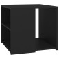 vidaXL Tavolino Nero 50x50x45 cm in Truciolato vidaXL Tavolino Nero 50x50x45 cm in Truciolato