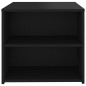vidaXL Tavolino Nero 50x50x45 cm in Truciolato vidaXL Tavolino Nero 50x50x45 cm in Truciolato