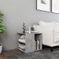 vidaXL Tavolino Grigio Cemento 50x50x45 cm in Truciolato vidaXL Tavolino Grigio Cemento 50x50x45 cm in Truciolato