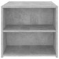 vidaXL Tavolino Grigio Cemento 50x50x45 cm in Truciolato vidaXL Tavolino Grigio Cemento 50x50x45 cm in Truciolato