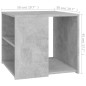 vidaXL Tavolino Grigio Cemento 50x50x45 cm in Truciolato vidaXL Tavolino Grigio Cemento 50x50x45 cm in Truciolato