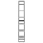 vidaXL Scaffale Grigio Cemento 60x30x210 cm in Legno Multistrato