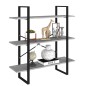 vidaXL Libreria Grigio Cemento 100x30x105 cm in Truciolato vidaXL Libreria Grigio Cemento 100x30x105 cm in Truciolato