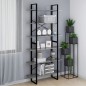 vidaXL Scaffale Alto Grigio Cemento 100x30x210 cm in Truciolato vidaXL Scaffale Alto Grigio Cemento 100x30x210 cm in Truciolato