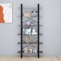 vidaXL Scaffale Alto Grigio Cemento 100x30x210 cm in Truciolato vidaXL Scaffale Alto Grigio Cemento 100x30x210 cm in Truciolato