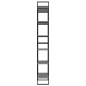 vidaXL Scaffale Alto Grigio Cemento 100x30x210 cm in Truciolato vidaXL Scaffale Alto Grigio Cemento 100x30x210 cm in Truciolato
