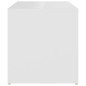 vidaXL Tavolino Bianco 59x36x38 cm in Truciolato vidaXL Tavolino Bianco 59x36x38 cm in Truciolato