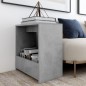 vidaXL Tavolino Grigio Cemento 50x26x50 cm in Truciolato vidaXL Tavolino Grigio Cemento 50x26x50 cm in Truciolato