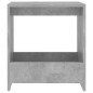 vidaXL Tavolino Grigio Cemento 50x26x50 cm in Truciolato vidaXL Tavolino Grigio Cemento 50x26x50 cm in Truciolato