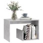 vidaXL Tavolino Grigio Cemento 59x36x38 cm in Truciolato vidaXL Tavolino Grigio Cemento 59x36x38 cm in Truciolato