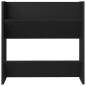 vidaXL Scarpiere a Muro 4 pz Nero 60x18x60 cm in Truciolato vidaXL Scarpiere a Muro 4 pz Nero 60x18x60 cm in Truciolato