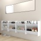vidaXL Scarpiere a Muro 4 pz Bianche 60x18x60 cm in Truciolato vidaXL Scarpiere a Muro 4 pz Bianche 60x18x60 cm in Truciolato