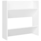 vidaXL Scarpiere a Muro 4 pz Bianche 60x18x60 cm in Truciolato vidaXL Scarpiere a Muro 4 pz Bianche 60x18x60 cm in Truciolato