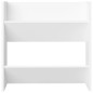 vidaXL Scarpiere a Muro 4 pz Bianche 60x18x60 cm in Truciolato vidaXL Scarpiere a Muro 4 pz Bianche 60x18x60 cm in Truciolato