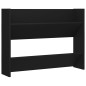 vidaXL Scarpiere a Muro 2 pz Nero 80x18x60 cm in Truciolato vidaXL Scarpiere a Muro 2 pz Nero 80x18x60 cm in Truciolato