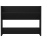 vidaXL Scarpiere a Muro 2 pz Nero 80x18x60 cm in Truciolato vidaXL Scarpiere a Muro 2 pz Nero 80x18x60 cm in Truciolato