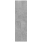 vidaXL Scarpiere a Muro Grigio Cemento 4 pz 60x18x60 cm in Truciolato vidaXL Scarpiere a Muro Grigio Cemento 4 pz 60x18x60 cm in Truciolato