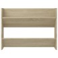 vidaXL Scarpiere Muro 2 pz Rovere Sonoma 80x18x60cm Truciolato vidaXL Scarpiere Muro 2 pz Rovere Sonoma 80x18x60cm Truciolato