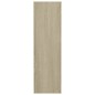 vidaXL Scarpiere Muro 2 pz Rovere Sonoma 80x18x60cm Truciolato vidaXL Scarpiere Muro 2 pz Rovere Sonoma 80x18x60cm Truciolato