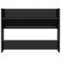 vidaXL Scarpiere a Muro 2 pz Nero Lucido 80x18x60 cm in Truciolato vidaXL Scarpiere a Muro 2 pz Nero Lucido 80x18x60 cm in Truciolato