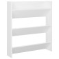 vidaXL Scarpiera a Muro Bianco 80x18x90 cm in Truciolato vidaXL Scarpiera a Muro Bianco 80x18x90 cm in Truciolato
