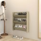 vidaXL Scarpiera a Muro Rovere Sonoma 80x18x90 cm in Truciolato vidaXL Scarpiera a Muro Rovere Sonoma 80x18x90 cm in Truciolato