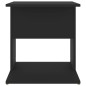 vidaXL Tavolino Nero 45x45x48 cm in Truciolato vidaXL Tavolino Nero 45x45x48 cm in Truciolato