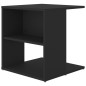 vidaXL Tavolino Nero 45x45x48 cm in Truciolato vidaXL Tavolino Nero 45x45x48 cm in Truciolato