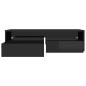 vidaXL Set Tavolini Estraibili Nero Lucido 100x100x26,5cm vidaXL Set Tavolini Estraibili Nero Lucido 100x100x26,5cm
