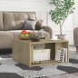 vidaXL Tavolini da Salotto 4 pz Rovere Sonoma 33x33x33cm in Truciolato vidaXL Tavolini da Salotto 4 pz Rovere Sonoma 33x33x33cm in Truciolato