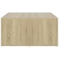 vidaXL Tavolini da Salotto 4 pz Rovere Sonoma 33x33x33cm in Truciolato vidaXL Tavolini da Salotto 4 pz Rovere Sonoma 33x33x33cm in Truciolato