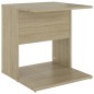 vidaXL Tavolino Rovere Sonoma 45x45x48 cm in Truciolato vidaXL Tavolino Rovere Sonoma 45x45x48 cm in Truciolato