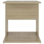 vidaXL Tavolino Rovere Sonoma 45x45x48 cm in Truciolato vidaXL Tavolino Rovere Sonoma 45x45x48 cm in Truciolato