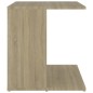 vidaXL Tavolino Rovere Sonoma 45x45x48 cm in Truciolato vidaXL Tavolino Rovere Sonoma 45x45x48 cm in Truciolato