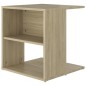 vidaXL Tavolino Rovere Sonoma 45x45x48 cm in Truciolato vidaXL Tavolino Rovere Sonoma 45x45x48 cm in Truciolato