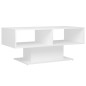 vidaXL Tavolino da Salotto Bianco 103,5x50x44,5cm in Legno Multistrato vidaXL Tavolino da Salotto Bianco 103,5x50x44,5cm in Legno Multistrato