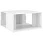 vidaXL Tavolini da Salotto 4 pz Bianco Lucido 33x33x33cm in Truciolato vidaXL Tavolini da Salotto 4 pz Bianco Lucido 33x33x33cm in Truciolato