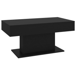 vidaXL Tavolino da Salotto Nero 96x50x45 cm in Truciolato