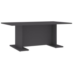 vidaXL Tavolino da Caffè Grigio 103,5x60x40 cm in Truciolato