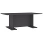 vidaXL Tavolino da Caffè Grigio 103,5x60x40 cm in Truciolato vidaXL Tavolino da Caffè Grigio 103,5x60x40 cm in Truciolato