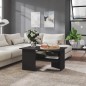 vidaXL Tavolino da Salotto Grigio 90x60x46,5 cm in Truciolato vidaXL Tavolino da Salotto Grigio 90x60x46,5 cm in Truciolato