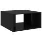 vidaXL Tavolini da Salotto 4 pz Nero Lucido 33x33x33cm in Truciolato vidaXL Tavolini da Salotto 4 pz Nero Lucido 33x33x33cm in Truciolato